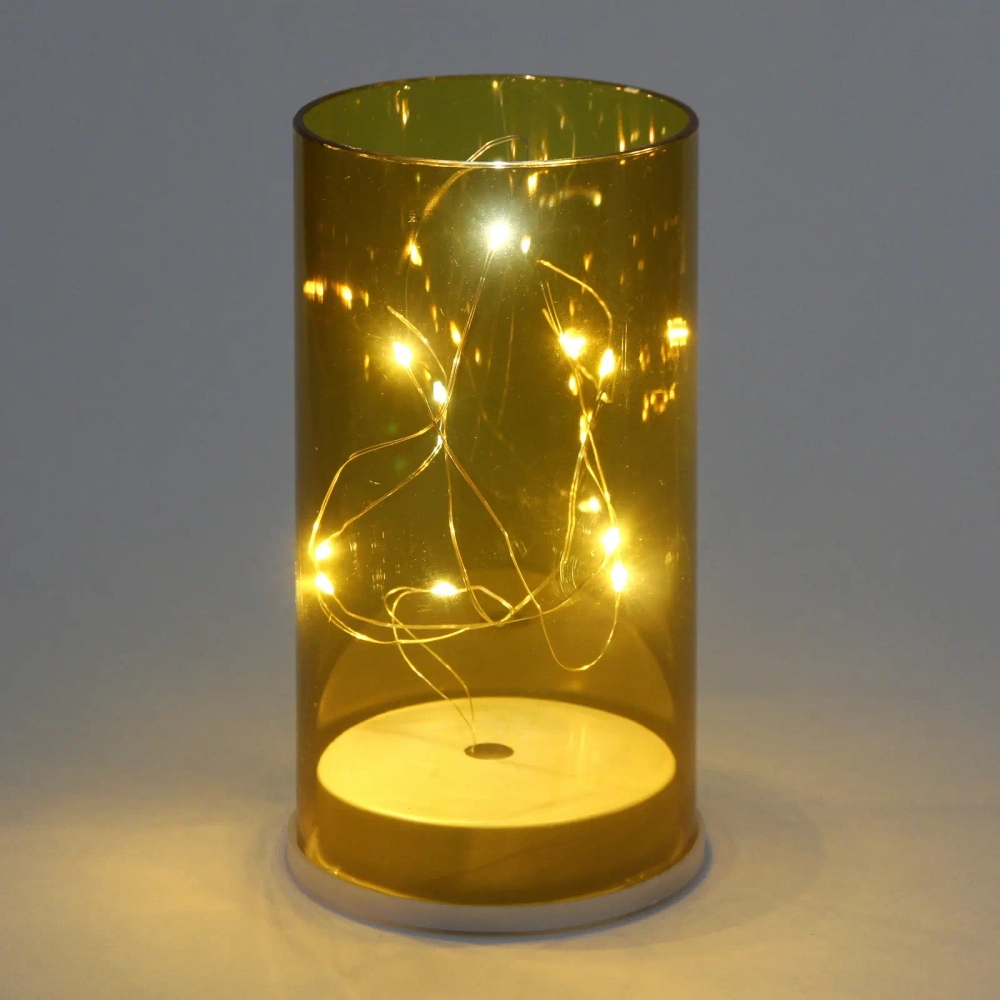 Сувенир с подсветкой «Свеча - Хрусталь» 8,5*15 см