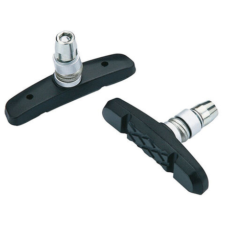 Колодки тормозные, для V-brake, резьбовые, длина 63мм, инд уп.836.12