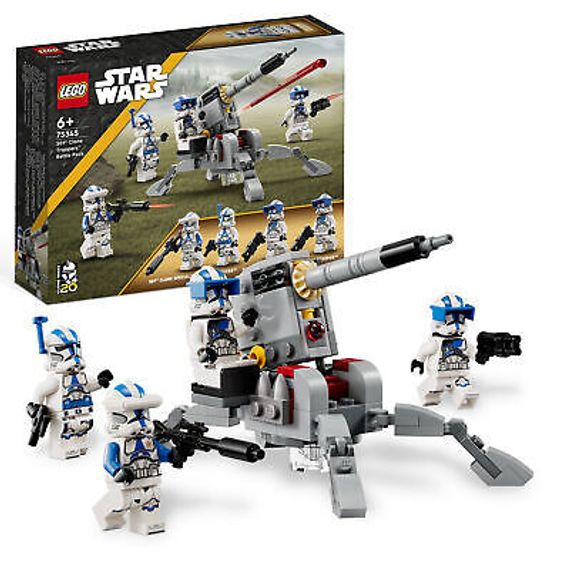 Lego konstruktor Star Wars 75345 501st Clone Troopers# Battle Pack