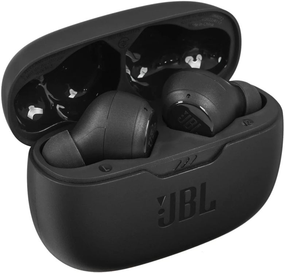 Наушники JBL Wave Beam, Bluetooth, внутриканальные, черный [jblwbeamblk]