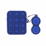 Силиконовый чехол для AirPods Pop it, 012635 Синий