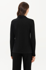 23389 Блузка женская (черный)