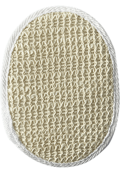 Губка мочалка для тела (50 шт.) массажная одноразовая в метал. пакете