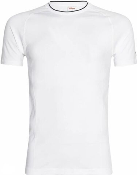 Теннисная футболка Wilson Team Seamless Crew T-Shirt - bright white