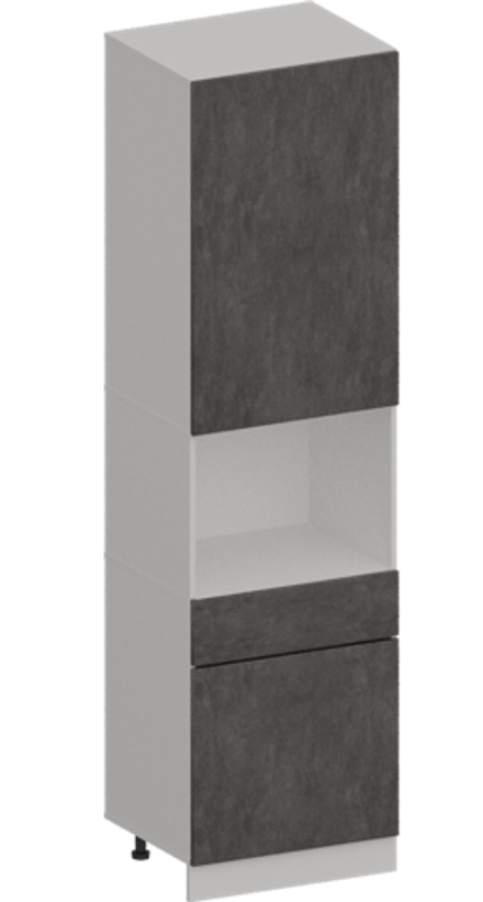 Кухня Модуль ШП1Я 600М Ликата / Бетон