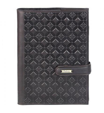 Ежедневник А5 «Соты». Цвет коричневый