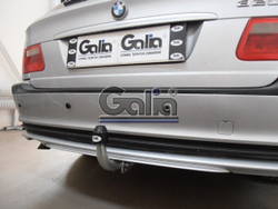 Фаркоп оцинкованный Galia B009A для BMW 3-Series E46 седан/универсал/купе 1998-2005(паспорт и сертификат в комплекте)(без электрики)