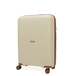 Чемодан средний (М) полипропилен "Fabretti"