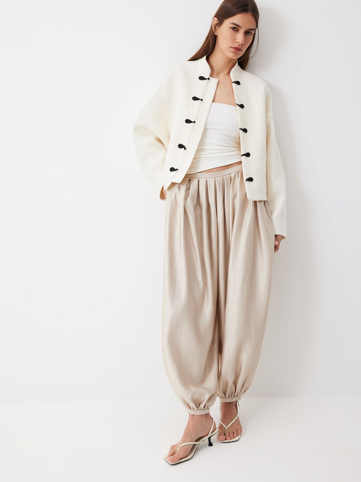 Объемные брюки-аладдины Moonlight Mirage