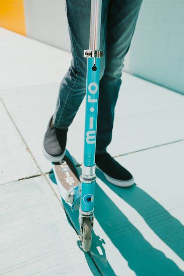 Самокат Micro Sprite LED Аква