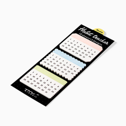 Стикеры Midori Sticky Paper Journal - Hobit Tracker Colorful