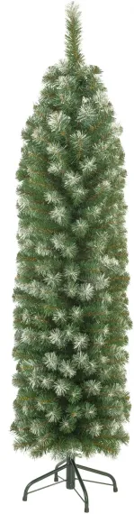 Искусственная сосна Нефертити стройная заснеженная 150 см., мягкая хвоя, ЕлкиТорг (37150)