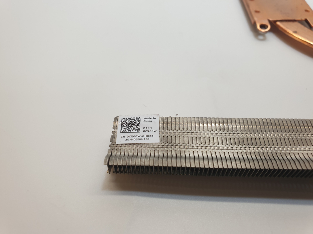 Радиатор охлаждения Dell 15R 5537, 0CX00W