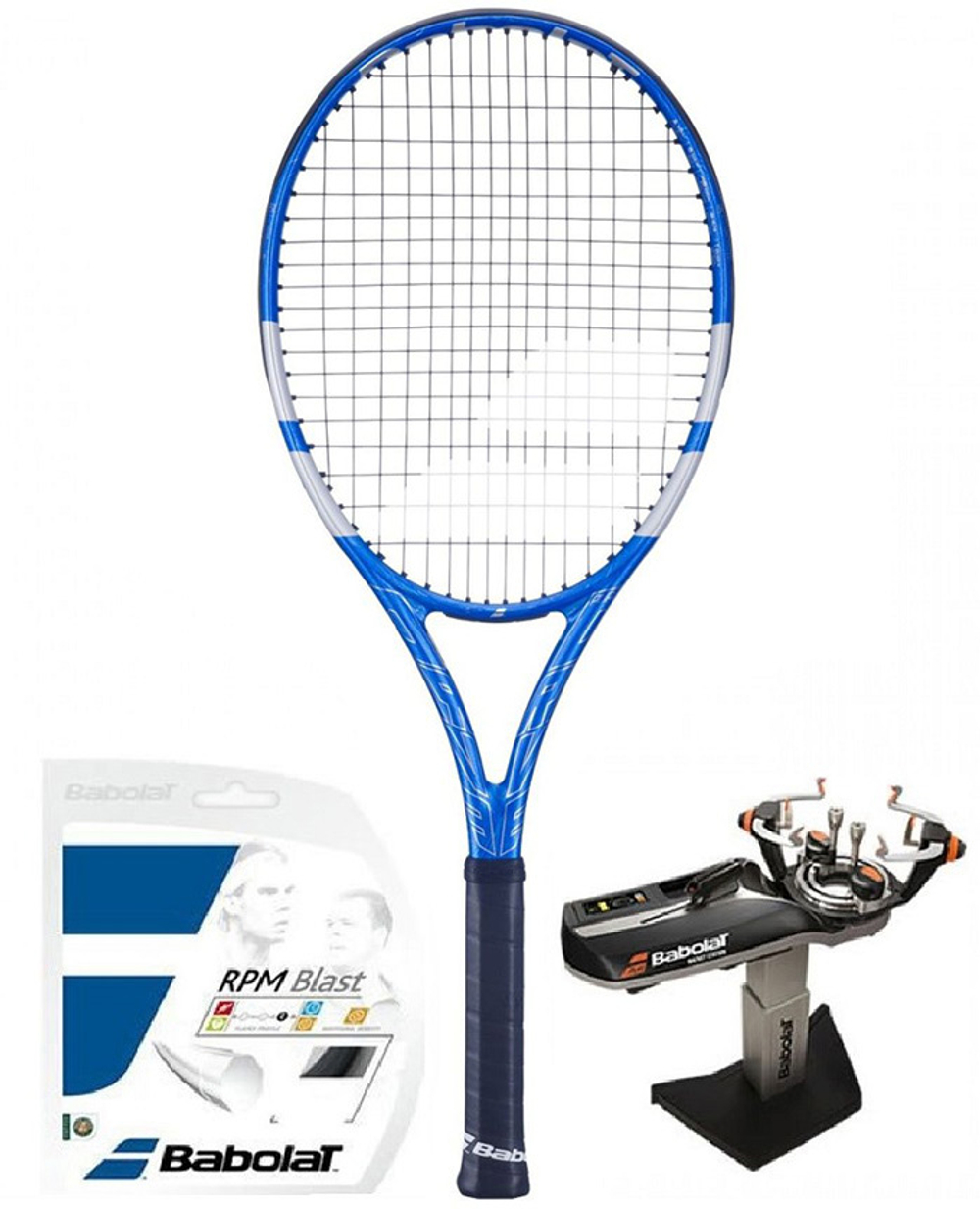 Теннисная ракетка Babolat Pure Drive 30-th Anniversary + Струны + Натяжка