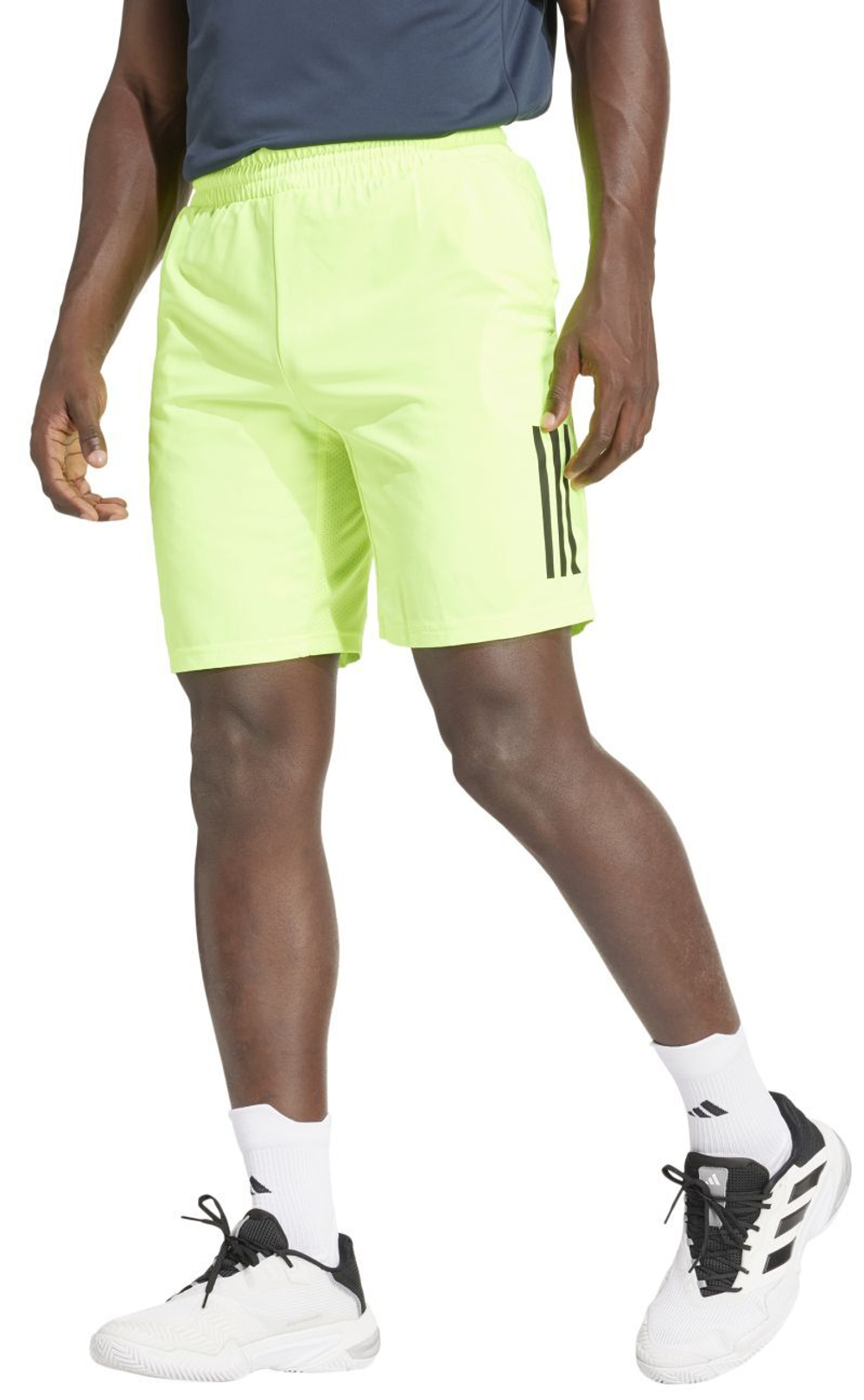 Мужские теннисные шорты Adidas Club 3-Stripes Tennis 9" - желтый