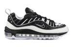 Кроссовки Nike Air Max 98 Black Silver (Женская размерная сетка)