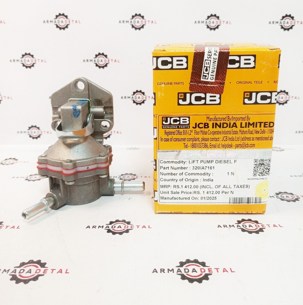 320/A7161 Оригинальный насос подкачки топлива на JCB 3CX 4CX