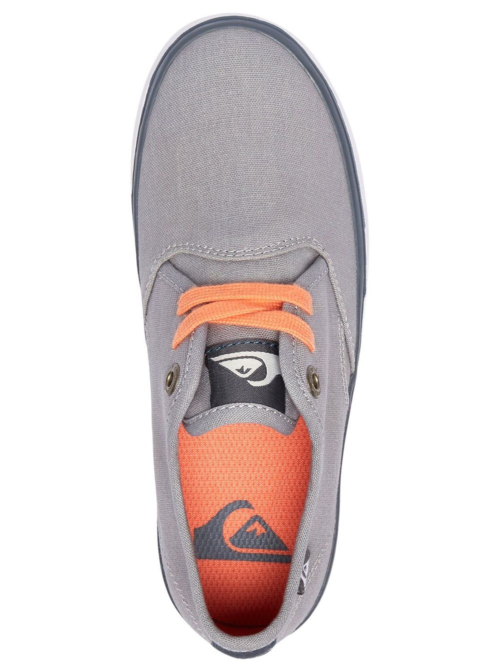 Кеды дет. QUIKSILVER SHOREBREAK YOUT B SHOE XSSW GREY/GREY/WHITE