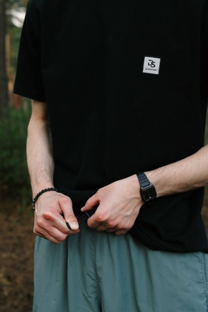 Футболка  с вышивкой "Basic"