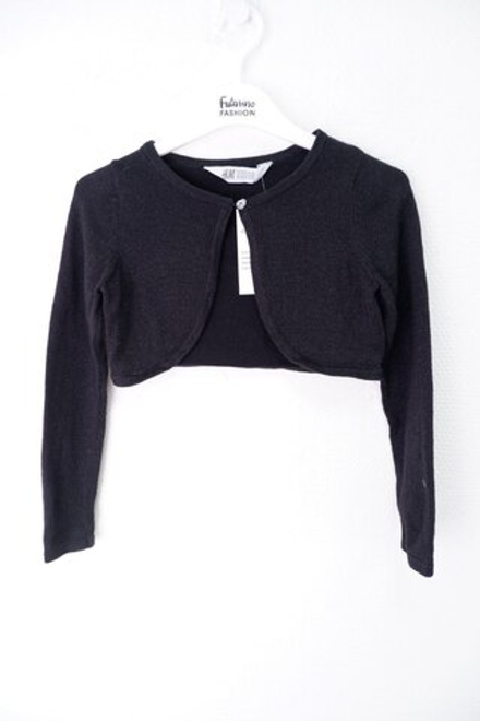 Болеро H&M черное на 5-6 лет