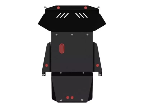 Защита картера и КПП Sheriff для Nissan Terrano II (R50) 1993-2002 арт.15.0201