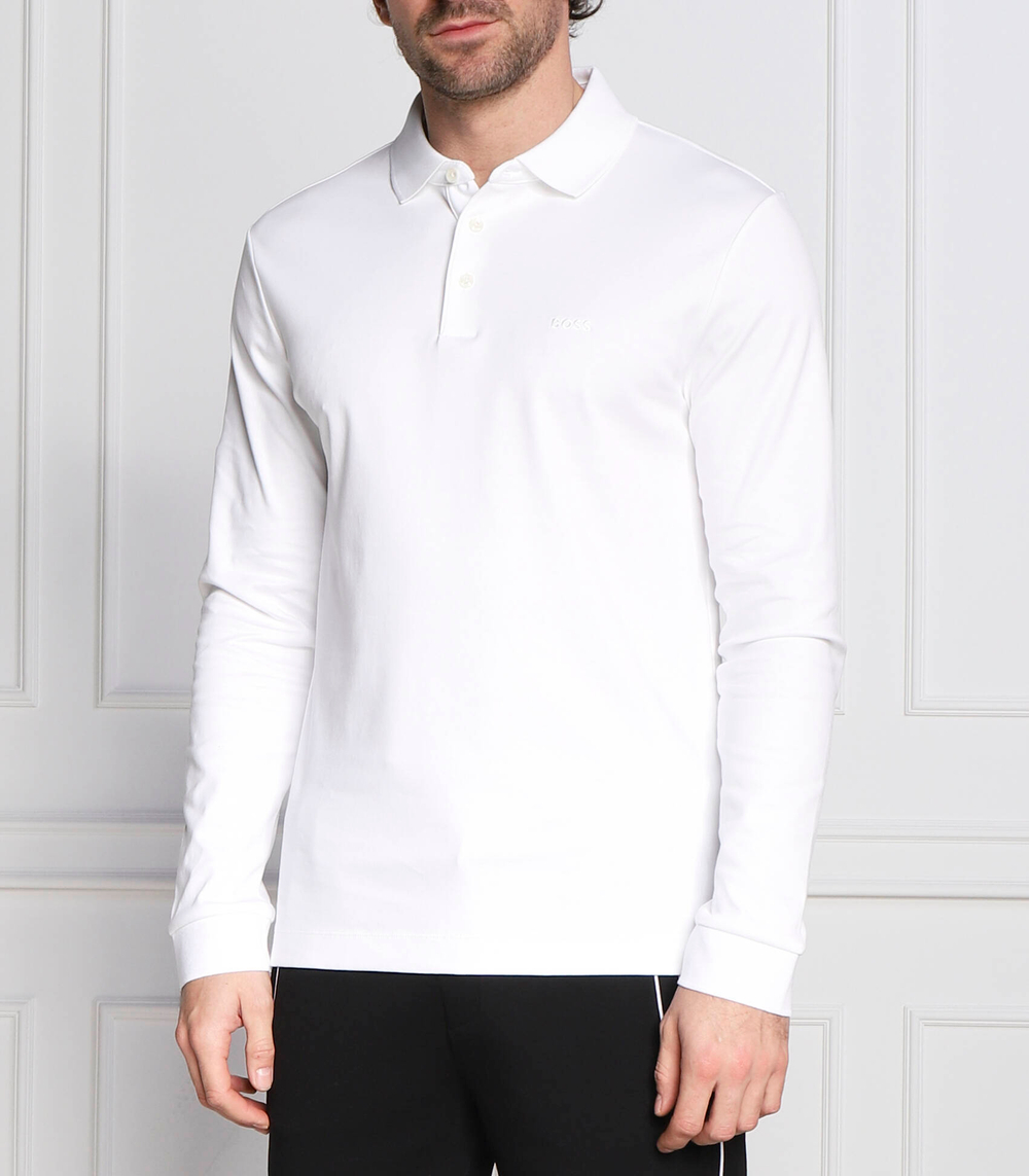 Поло Pado 30 BOSS BLACK - белый(50468392)