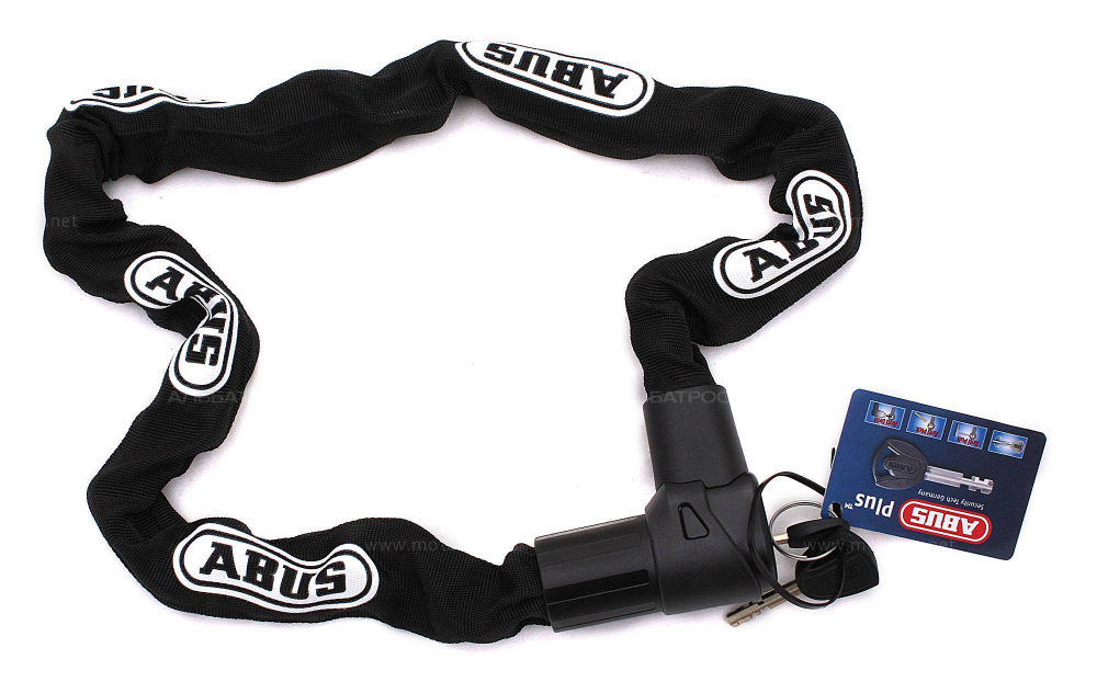 Цепь с замком 1010/110 black City Chain