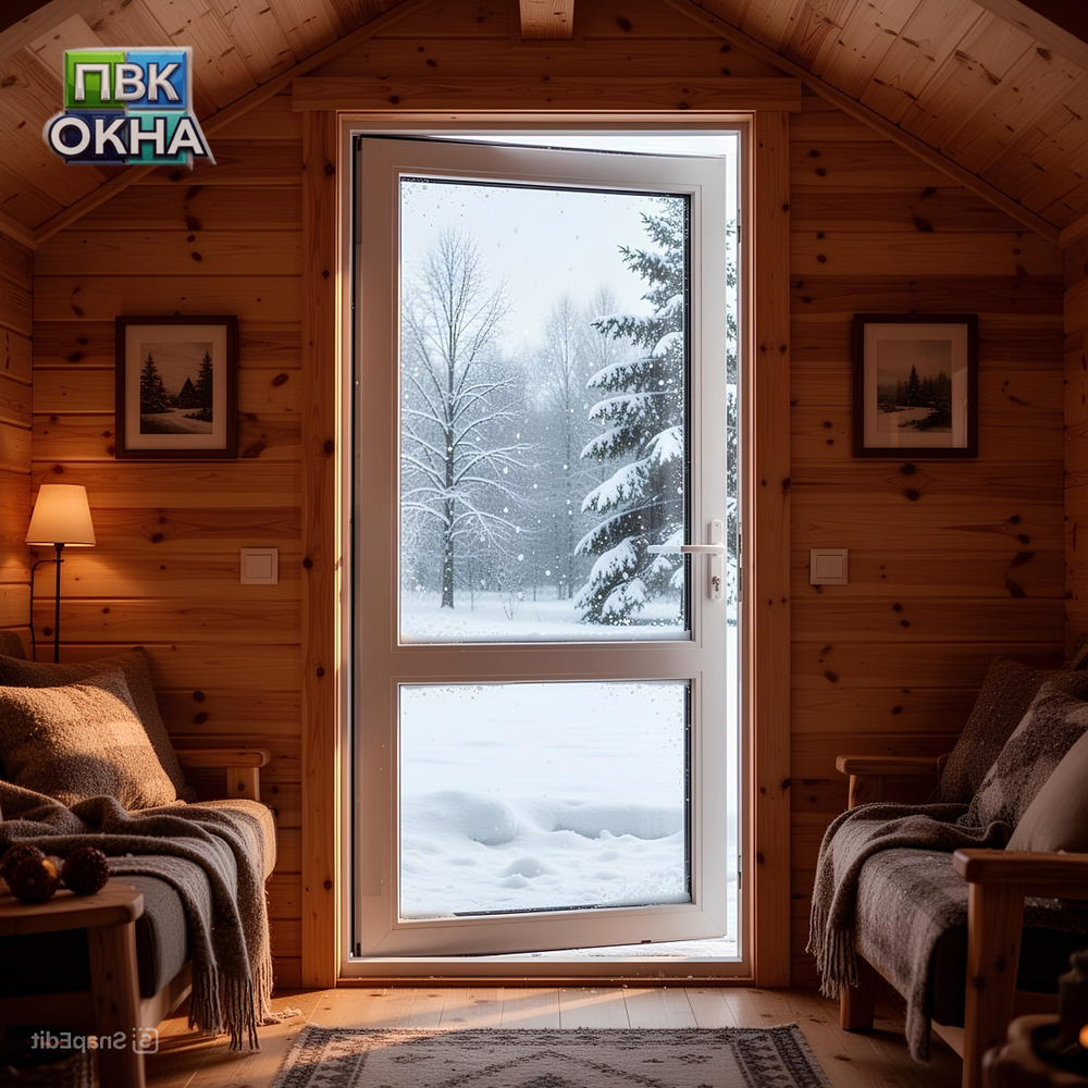 Пластиковая дверь входная KBE