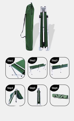 раскладушка туристическая алюминиевый корпус