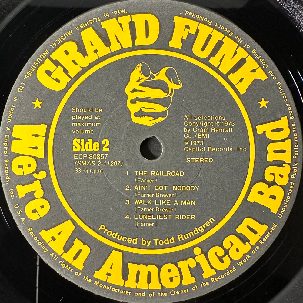 Grand Funk – We're An American Band (Япония 1973г.)