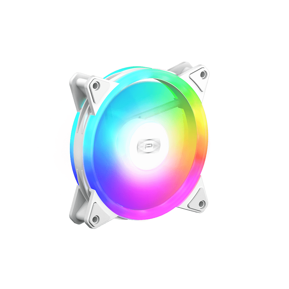 Вентилятор для корпуса PCCooler F3 T120 ARGB WH 3IN1 3x120mm 500-1800 ± 10% RPM White