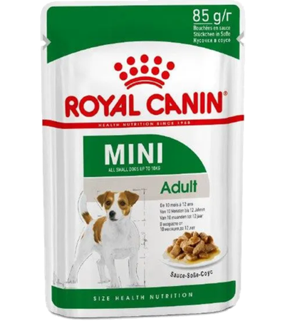 Роял Канин Mini Adult собаки/соус 85гр.