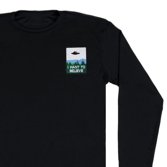 Нашивка термоаппликация на одежду и на рюкзак. I want to believe, НЛО, Космос