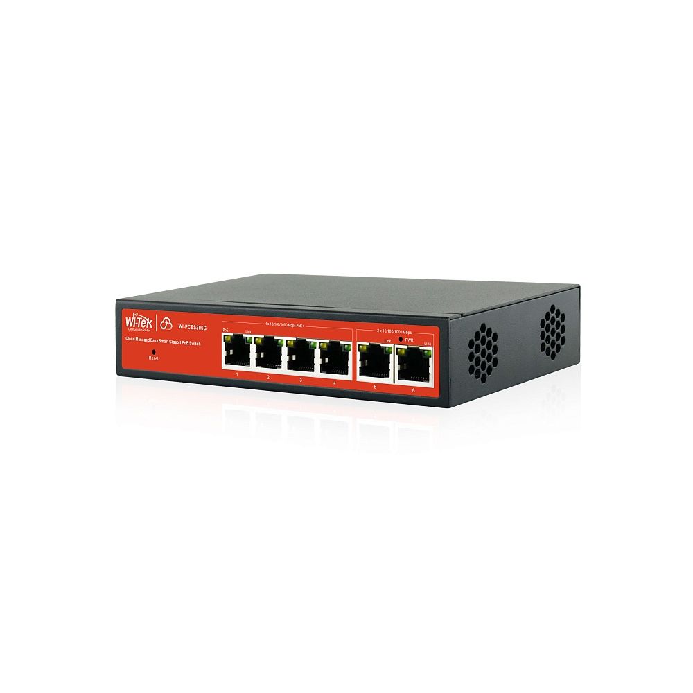 Смарт коммутатор на 4 PoE порта WI-PCES306G