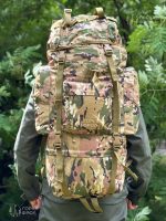 Рюкзак тактический Grizzly 75 л Cordura 500D Мультикам