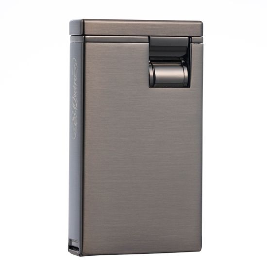 Зажигалка S.Quire газовая, турбо, двойное пламя, графит