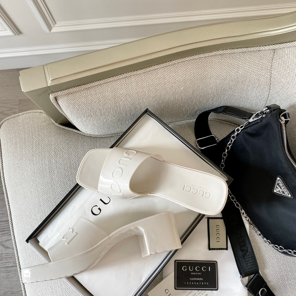 Gucci Rubber Slide Sandal