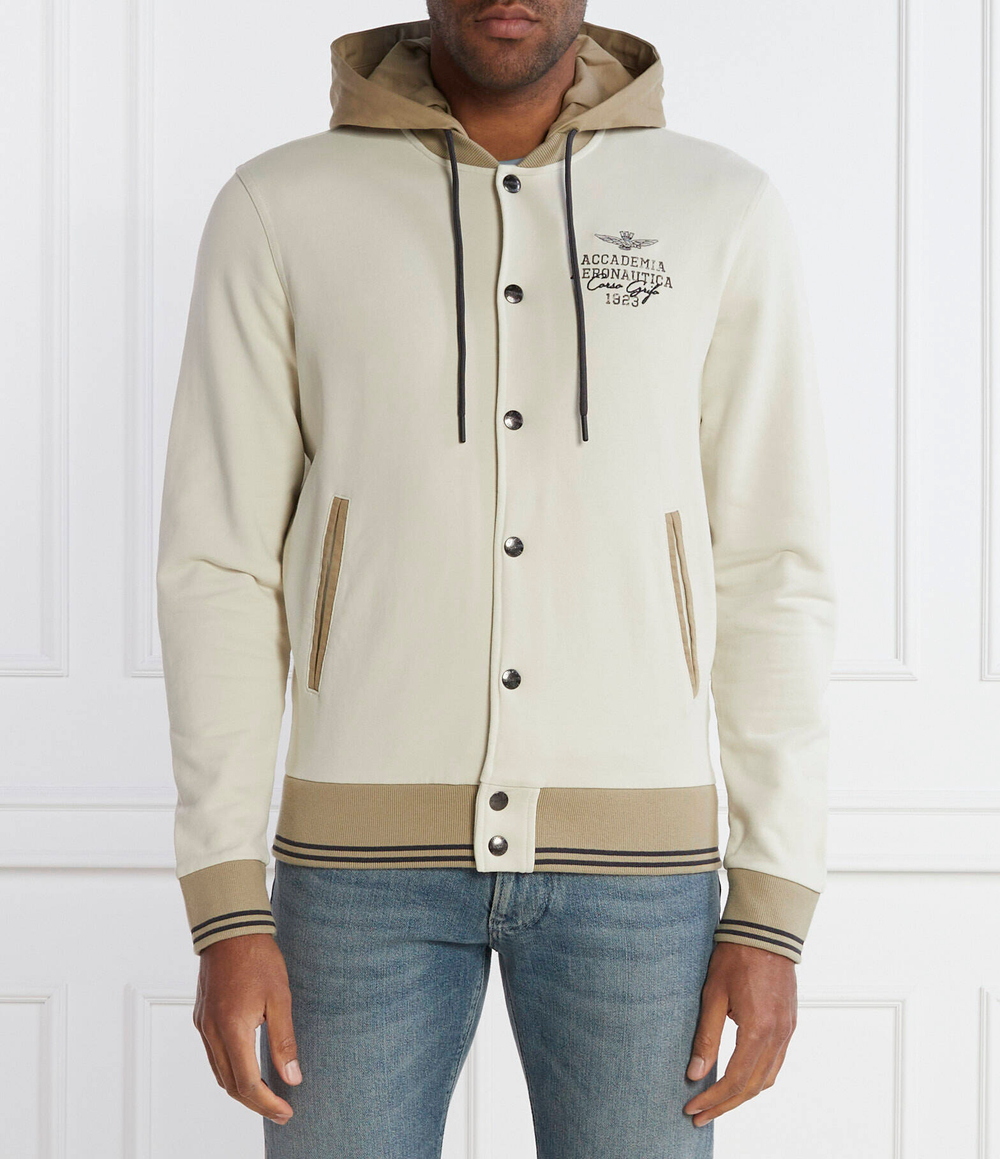Худи Aeronautica Militare - кремовый(AF466F511)