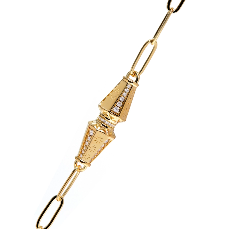 Колье Двойной Конус