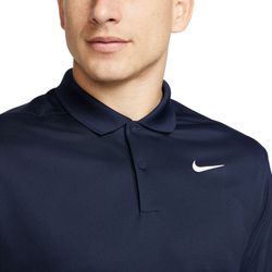 Мужское теннисное поло Nike Court Dri-Fit Pique Polo M - небесный