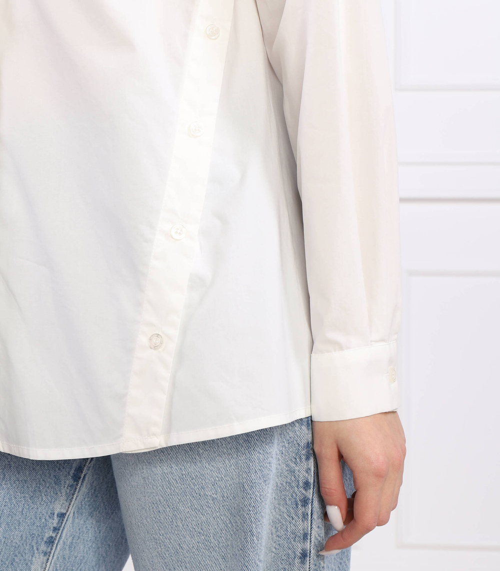 рубашка maion Silvian Heach - белый(GPP23385CA)