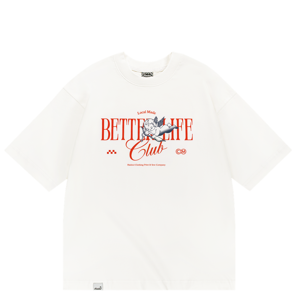 Футболка HAIDED BETTER LIFE Экрю