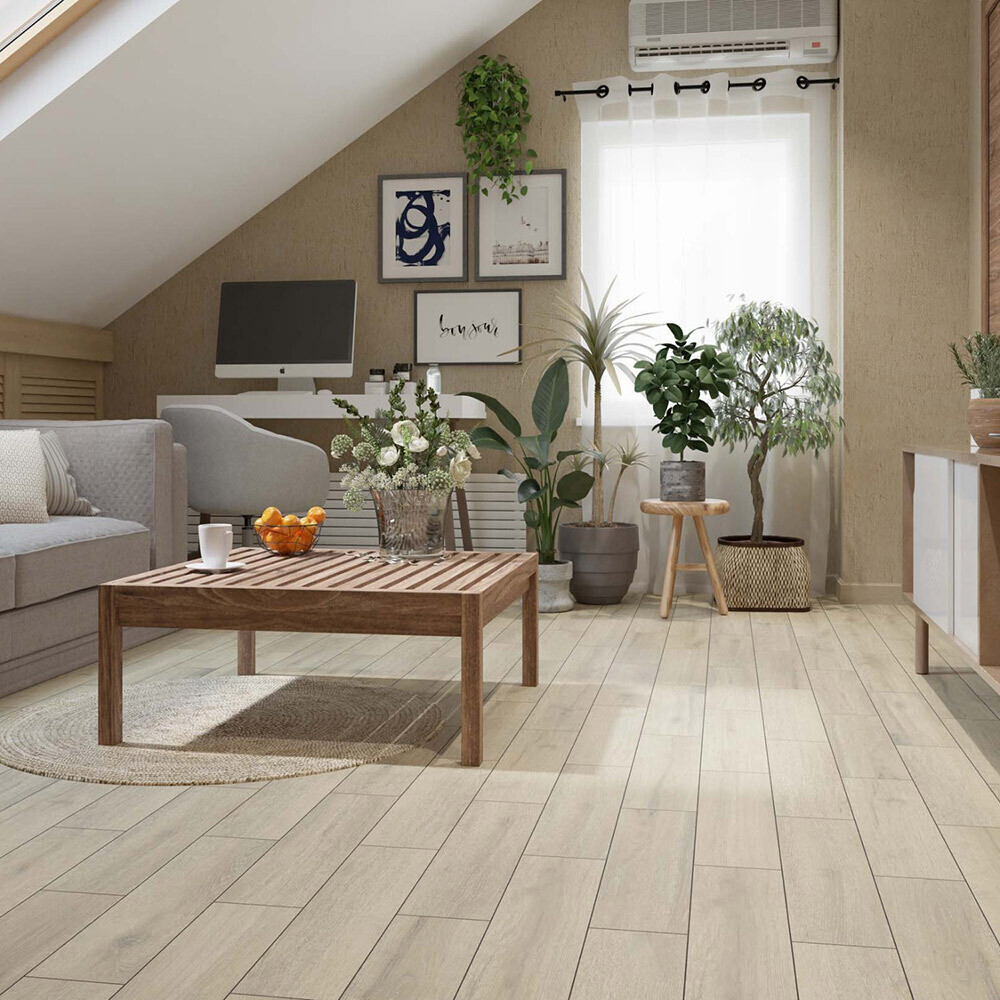 Керамогранит Estima Dream Wood DW02 светло-коричневый 1200х194х10 мм (7 шт.=1,63 кв.м)