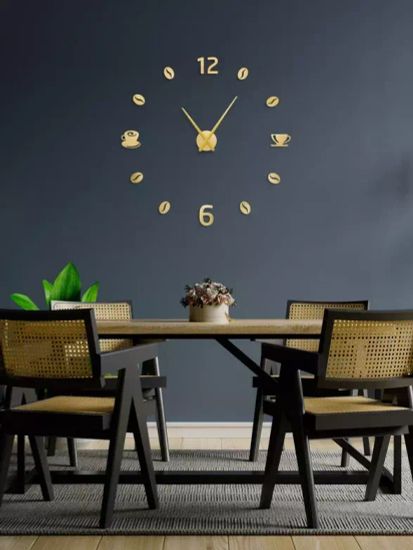 Настенные 3D часы Coffee