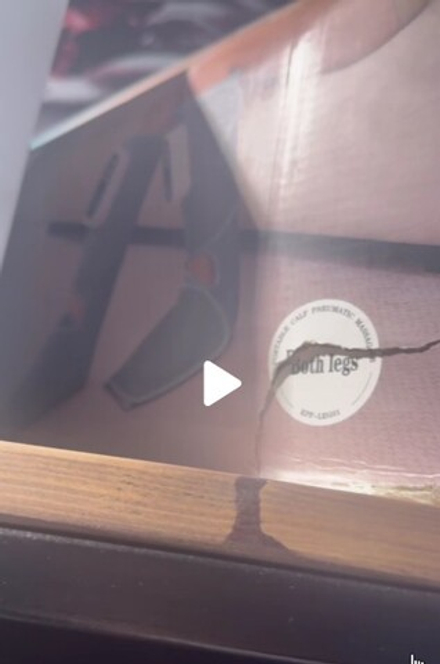 Массажер для ног серый