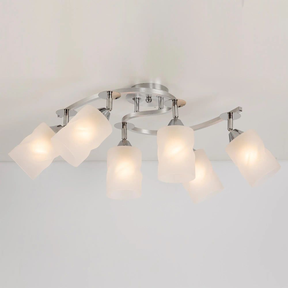 Citilux Сиерра CL119260 Люстра с поворотными плафонами Алюминий