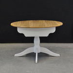 Стол раздвижной 120х60 см из массива сосны, ДСП и шпона дуба