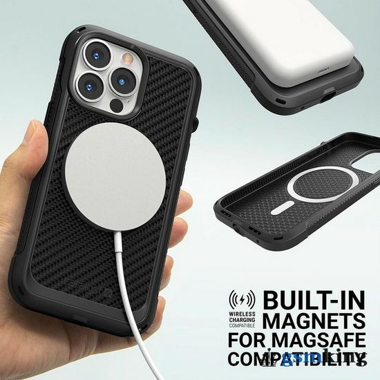 Catalyst Vibe Impact Case for iPhone 13 Pro Carbon Stealth Black (Чёрный)
