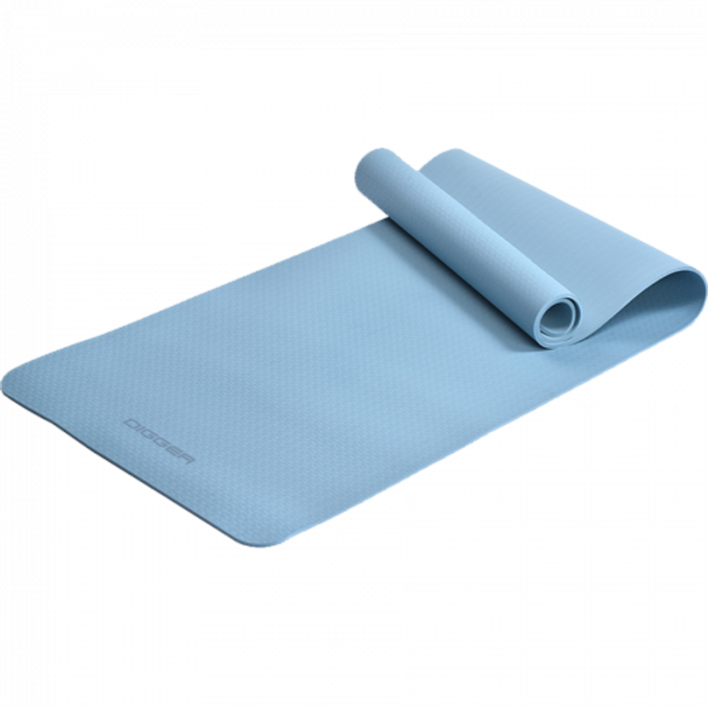 Коврик для йоги TPE 6мм, голубой Hasttings Digger HD22D1B-LightBlue