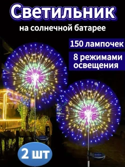 Уличный светильник, 1.2W, количество ламп:300шт, Пластик